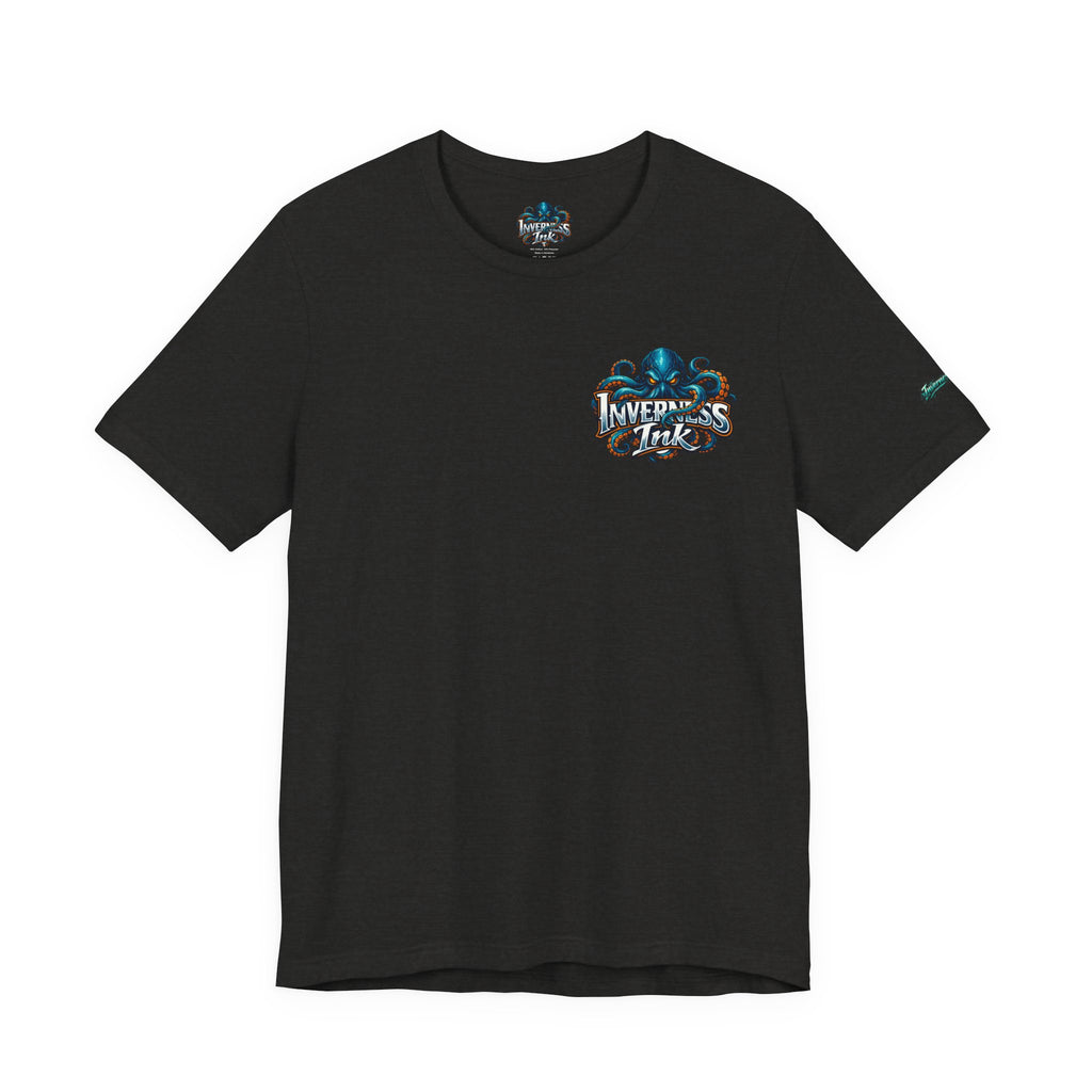 Betta Fish Graphic Tee — Vibrant Blue & Pink Aquatic Art T‑Shirt