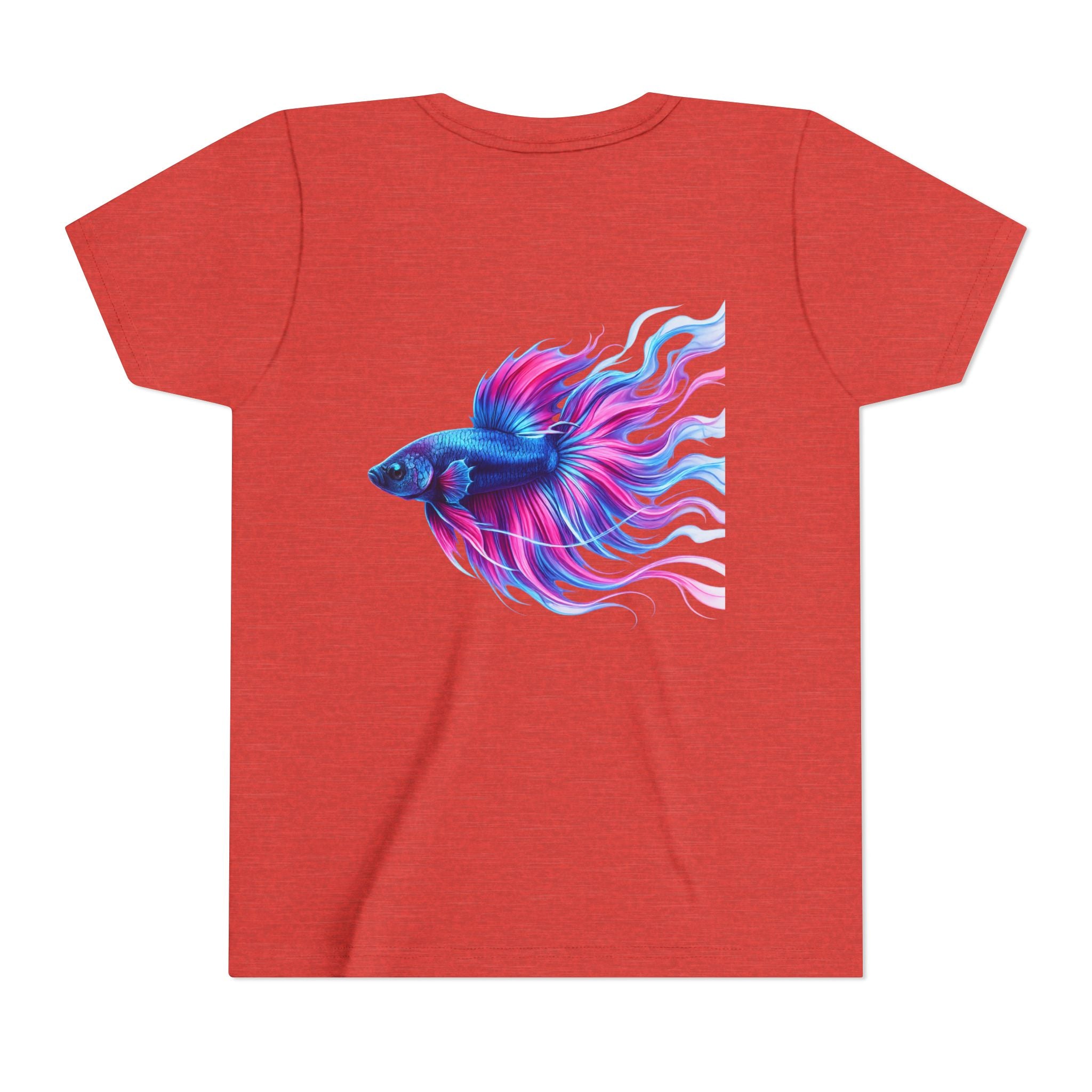 Youth Tee - Colorful Betta Fish Graphic Shirt