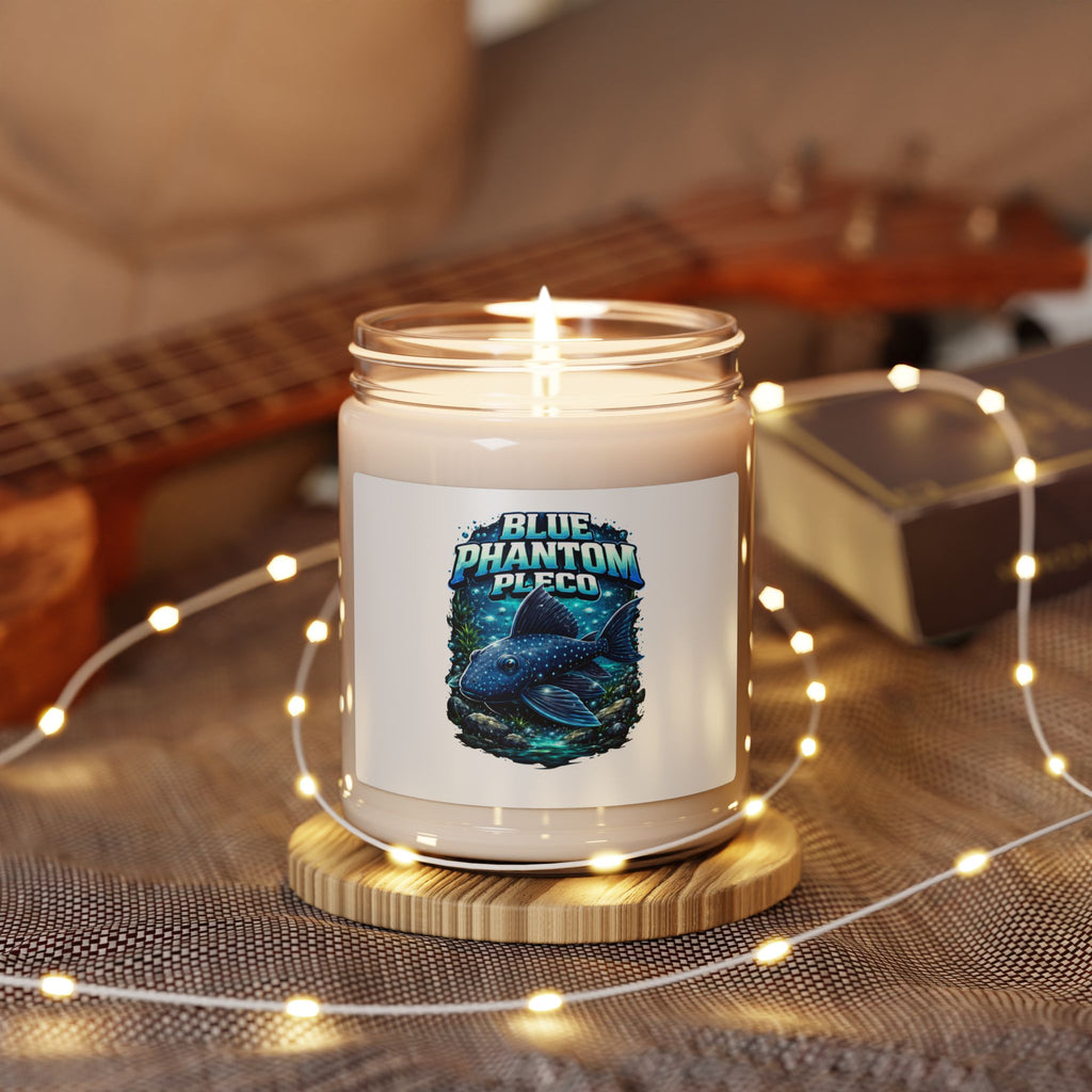 Blue Phantom Pleco L-128 – Premium Scented Soy Candle