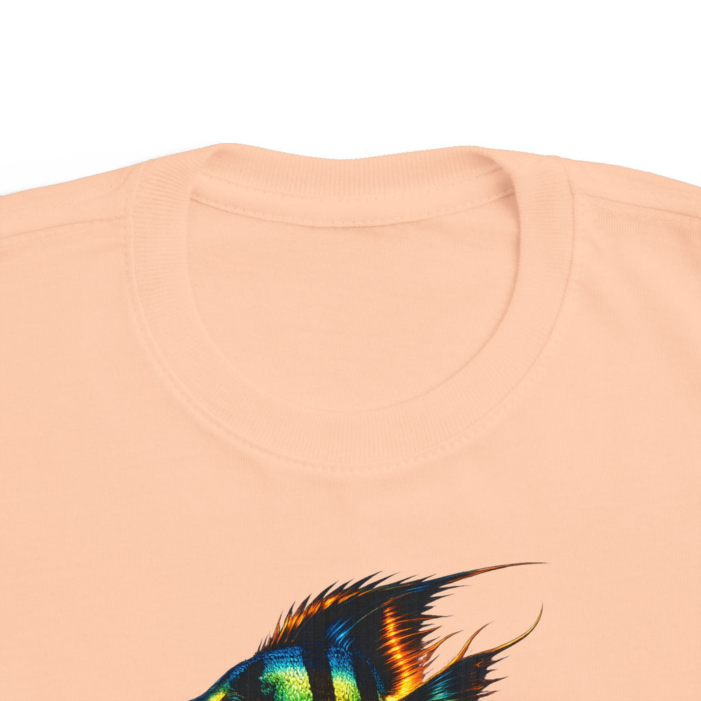 Toddler Fish Tee — Colorful Angelfish Graphic Kids Shirt