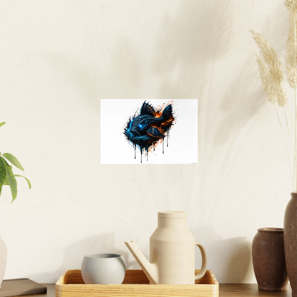 Armored Pleco L-185 – Premium Satin Photo Art Poster