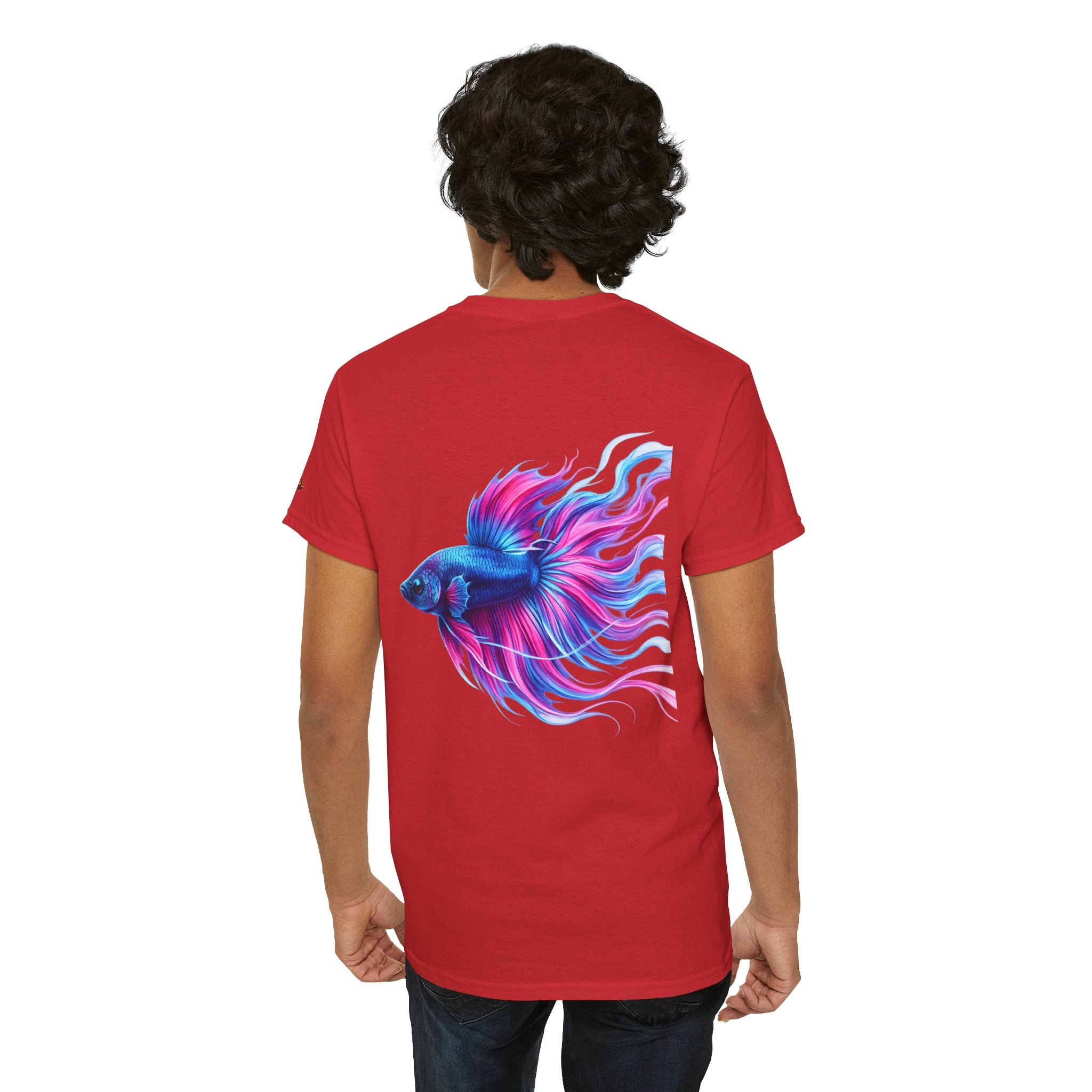 Electric Paint Betta — Classic Heavy Cotton Tee