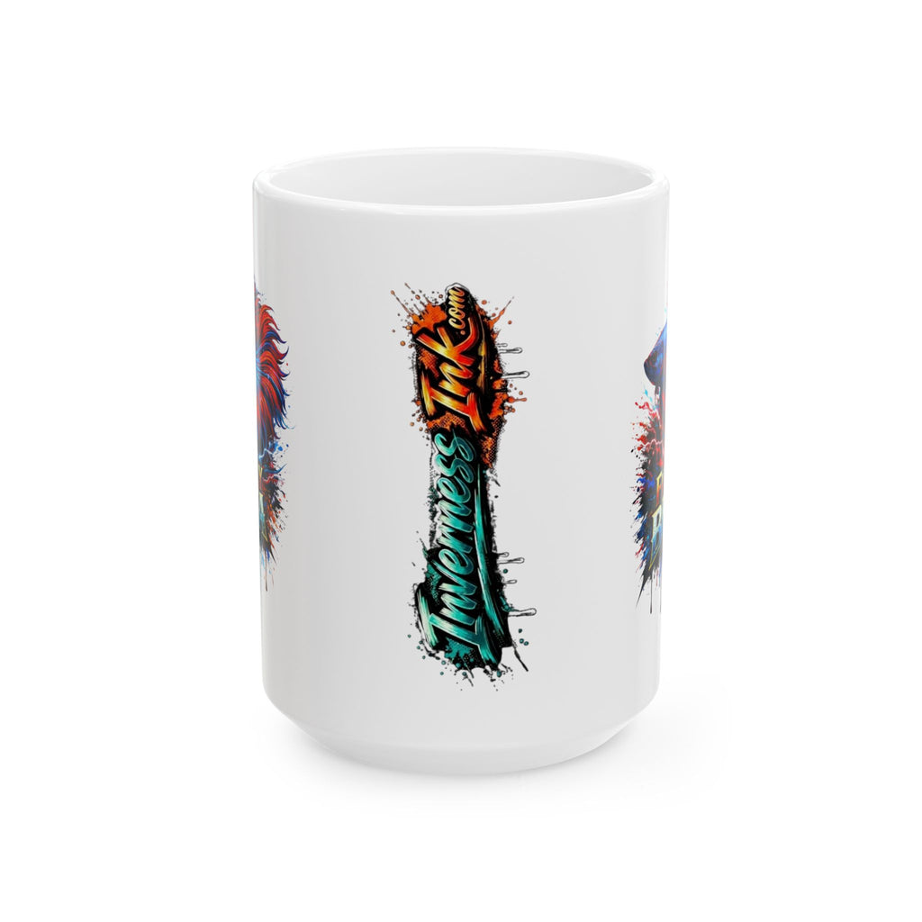 Fiercely Betta – Premium "Neon Flare" Ceramic Mug Art Coffee Cup (11oz/15oz)