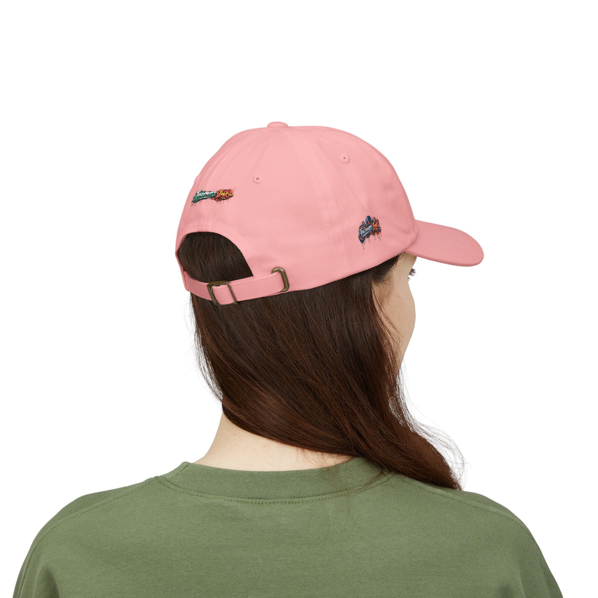 Betta Fish Dad Cap – Embroidered Color Splash Fish Baseball Hat