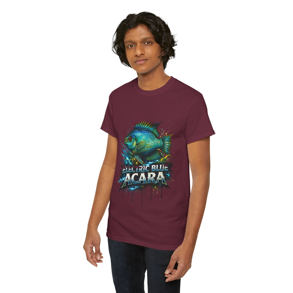 Electric Blue Acara – Premium Graphic Tee