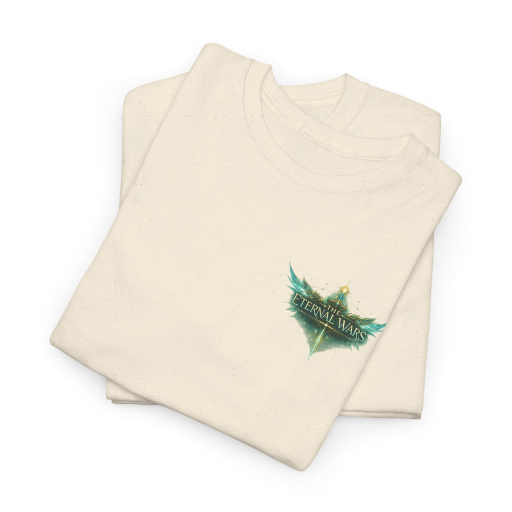 The Eternal Wars Graphic Tee – "Cambria" Winged Warrior Shirt
