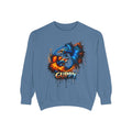 Fire & Ice Guppy – Premium "Neon Flare" Garment-Dyed Sweatshirt
