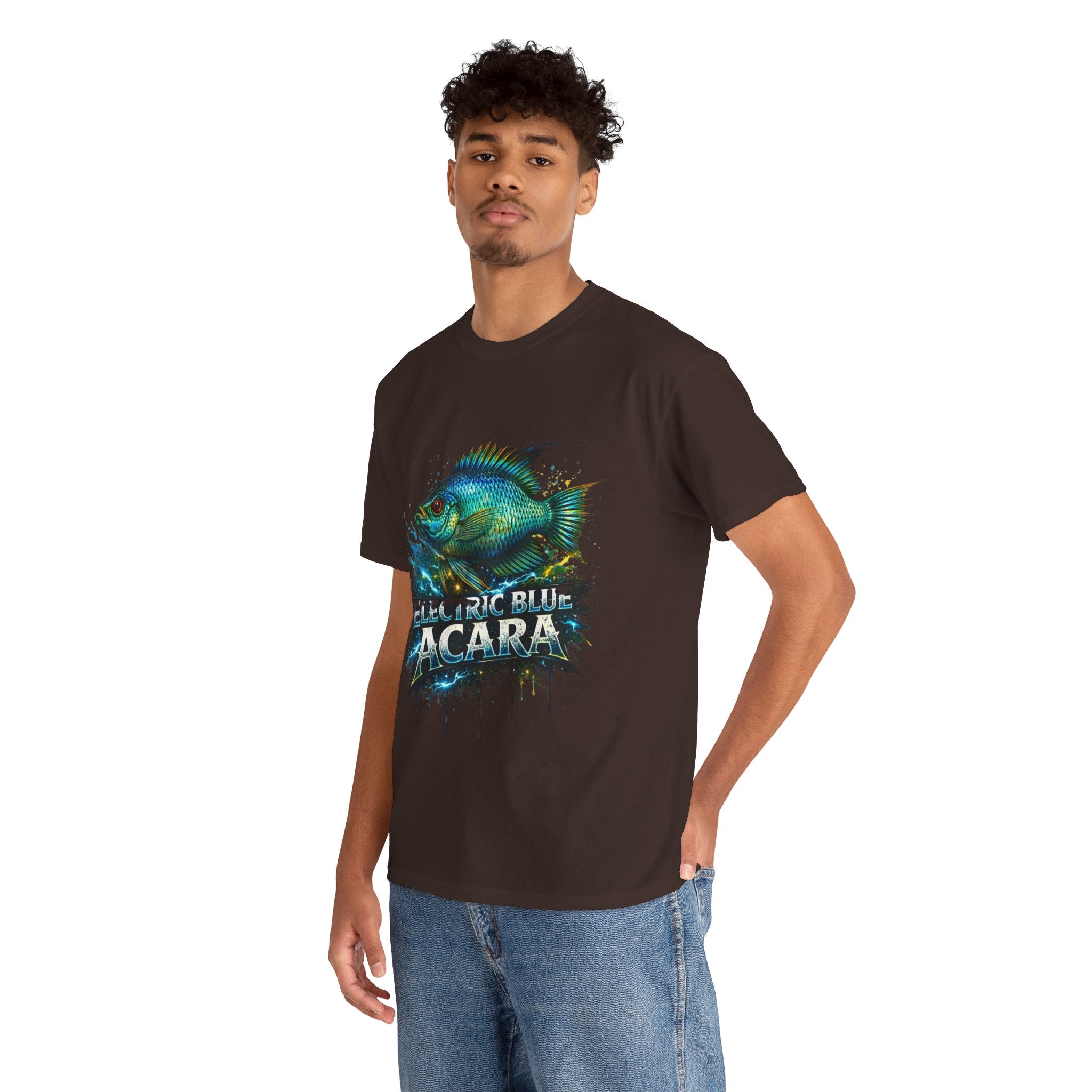 Electric Blue Acara – Premium Graphic Tee