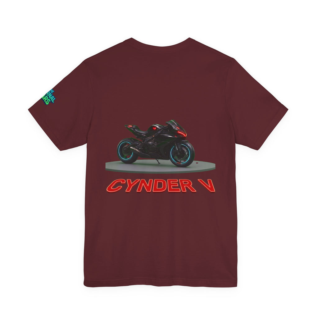 The Eternal Wars Motorcycle Tee — Cynder V Sportbike Graphic Shirt