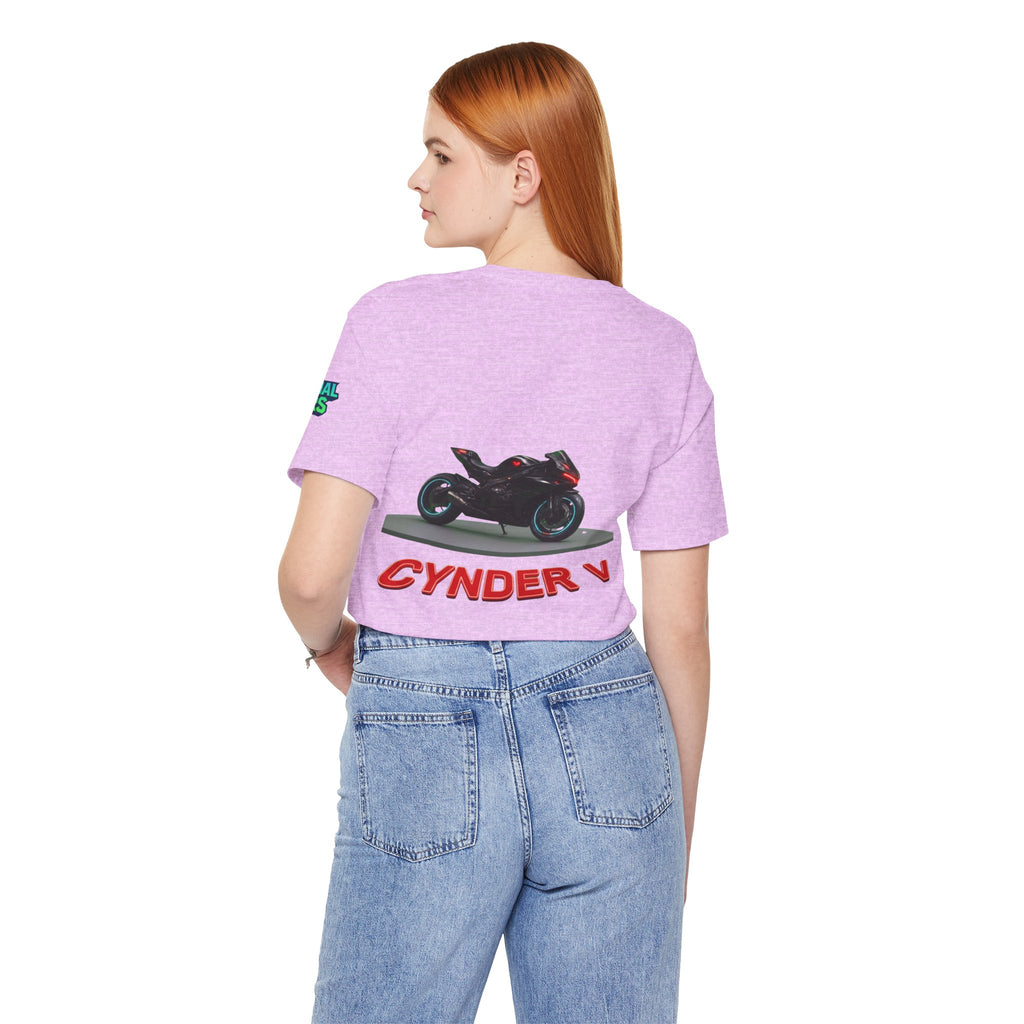 The Eternal Wars Motorcycle Tee — Cynder V Sportbike Graphic Shirt