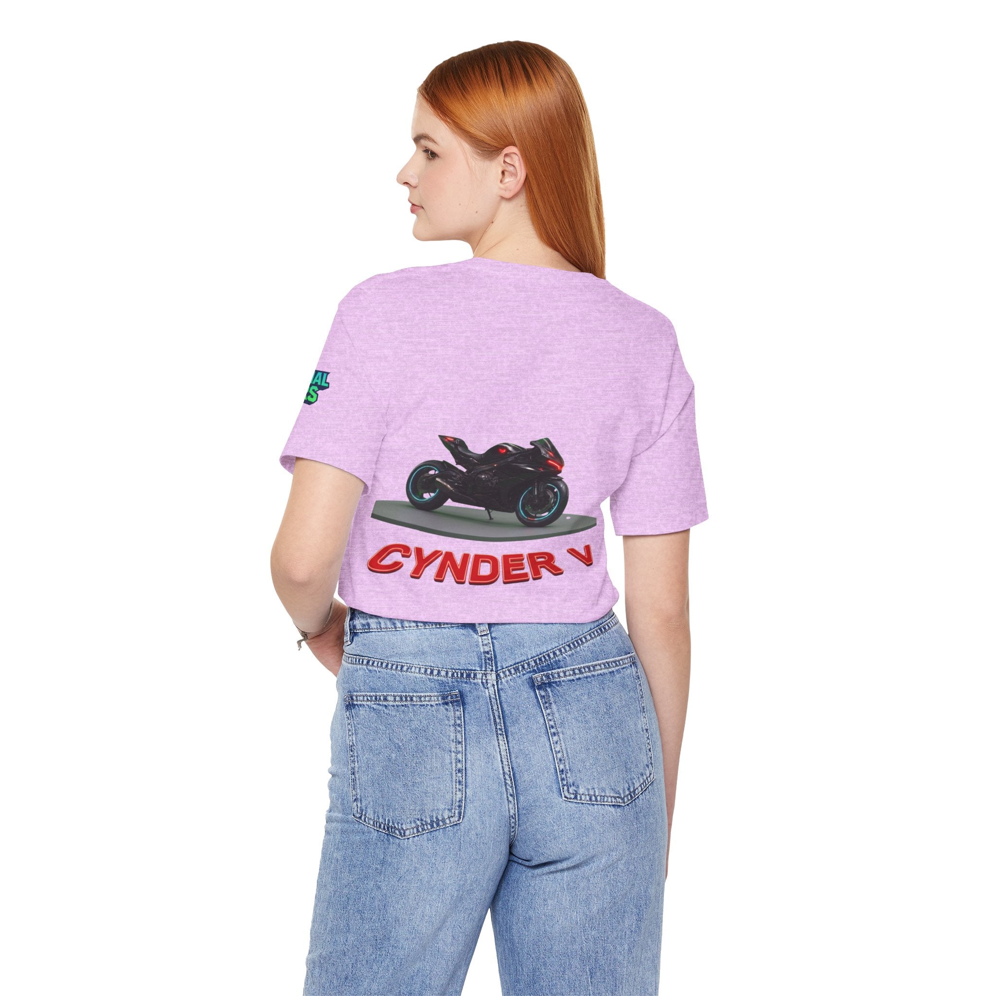 The Eternal Wars Motorcycle Tee — Cynder V Sportbike Graphic Shirt