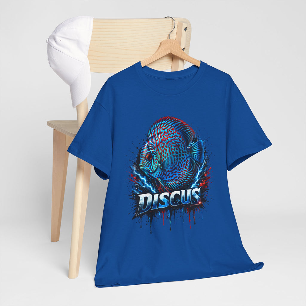 Discus Fish Graphic Tee - Vibrant Aquarium Fish Shirt
