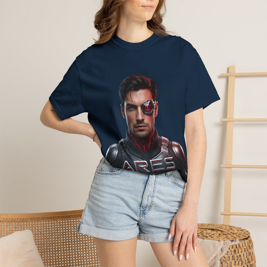 Ares Cyborg Portrait T-Shirt