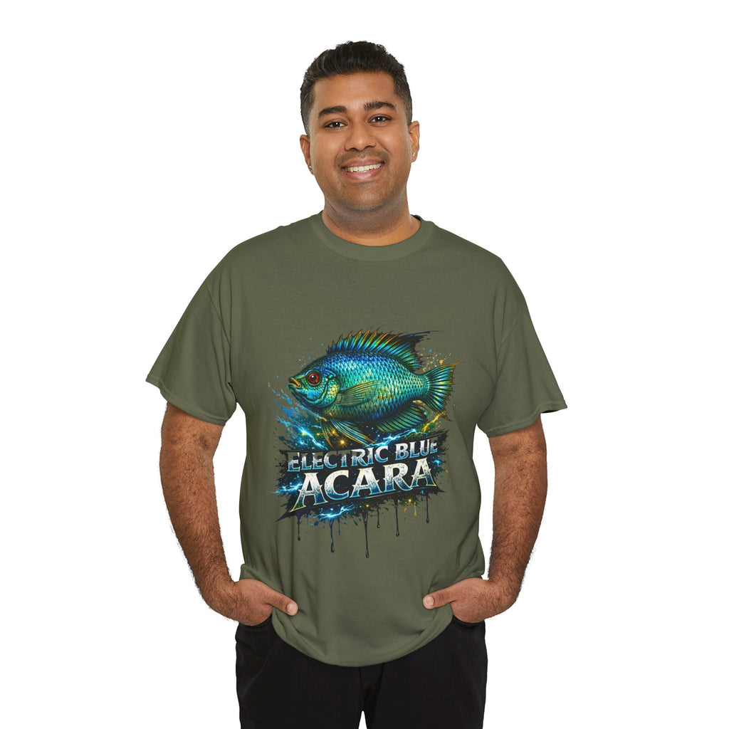 Electric Blue Acara – Premium Graphic Tee