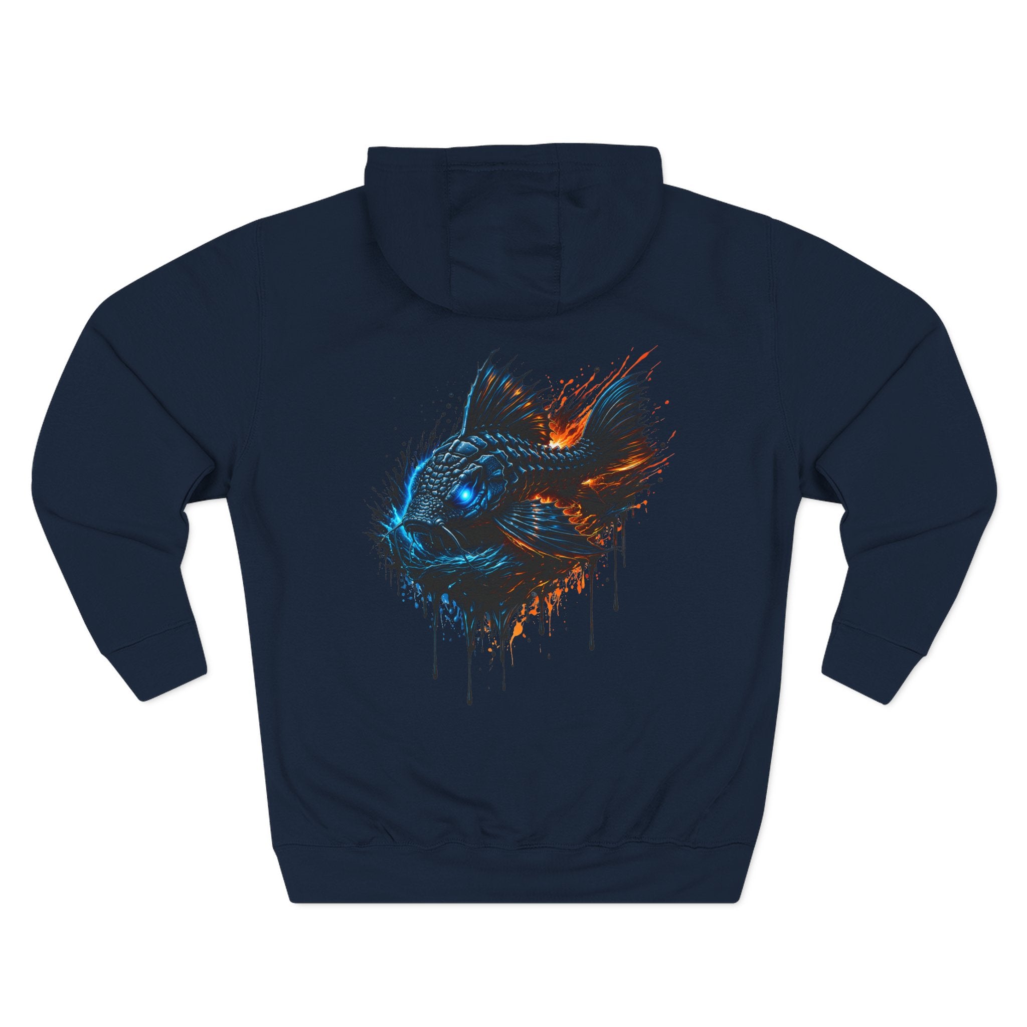L-185 Xingu Spiny Monster Pleco — Urban Mural Hoodie