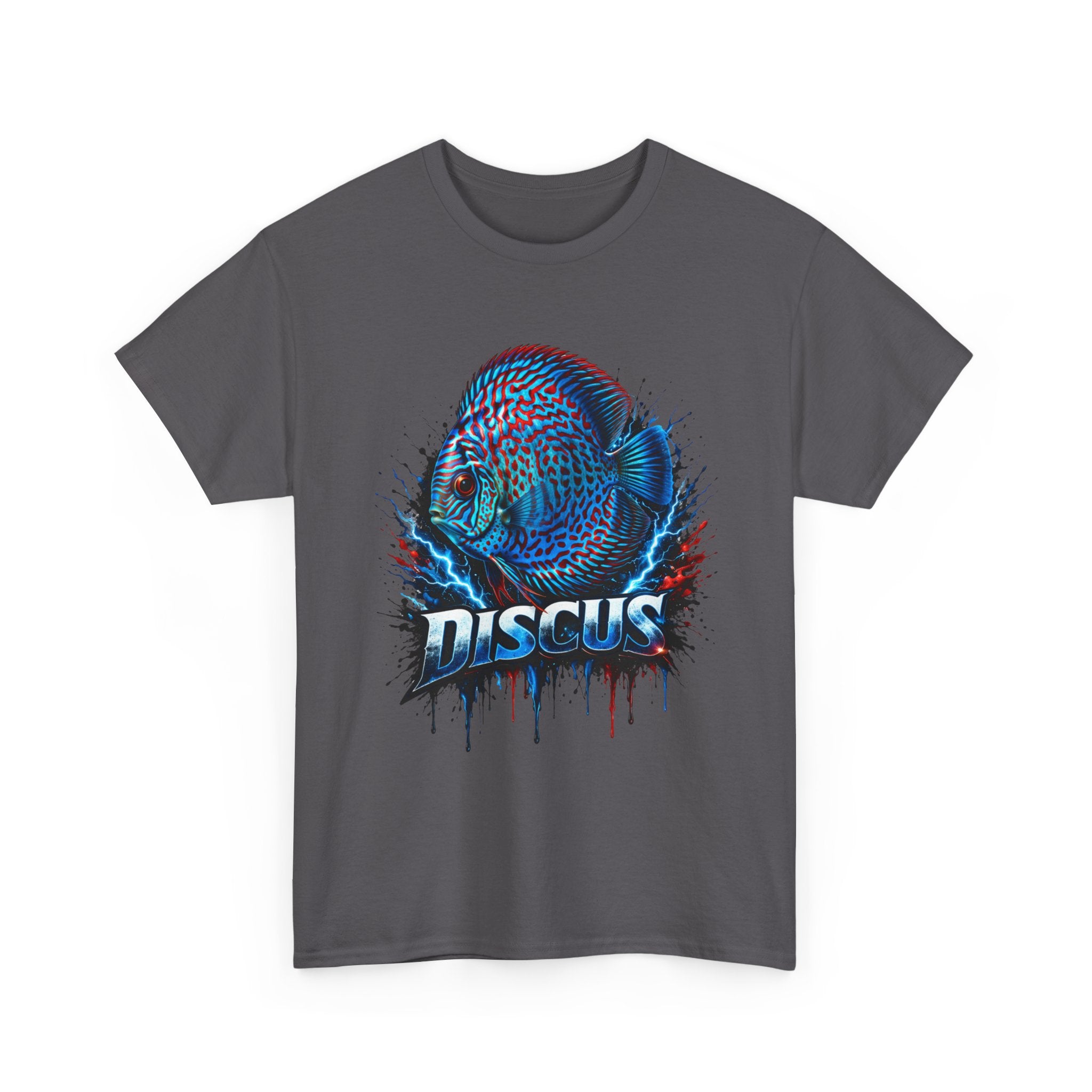 Discus Fish Graphic Tee - Vibrant Aquarium Fish Shirt