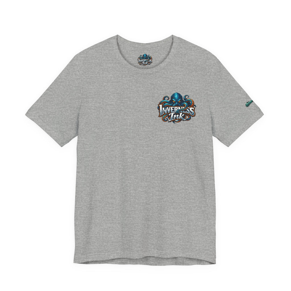 Betta Fish Graphic Tee — Vibrant Blue & Pink Aquatic Art T‑Shirt