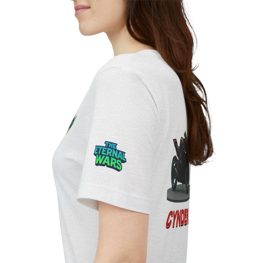 The Eternal Wars Motorcycle Tee — Cynder V Sportbike Graphic Shirt