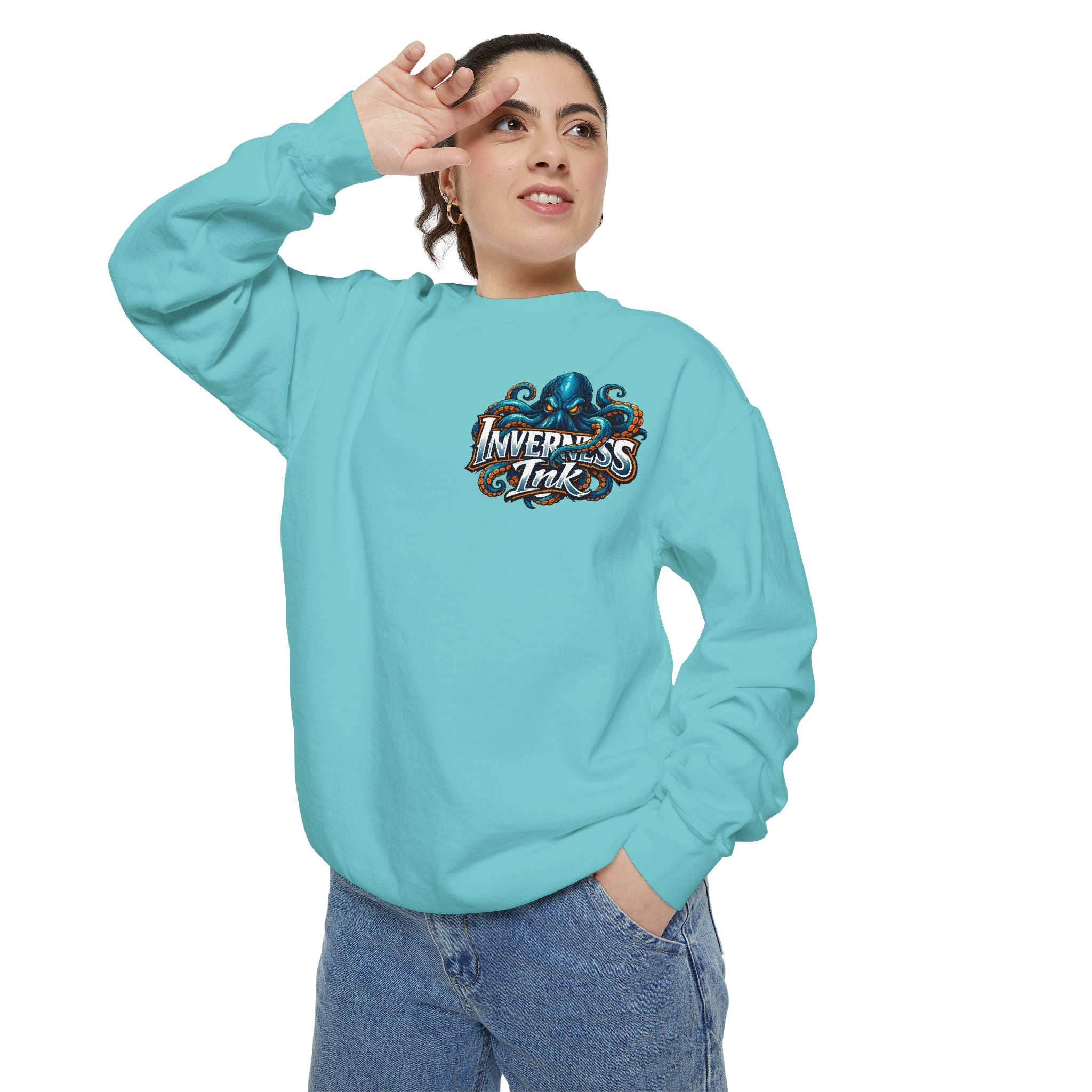 Betta Bliss Sweatshirt — Colorful Betta Fish Graphic Crewneck