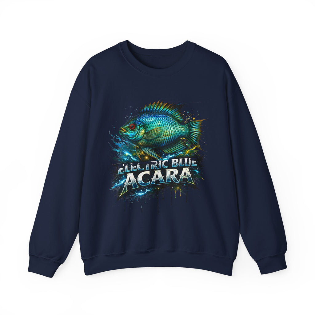Electric Blue Acara – Heavy Blend™ Crewneck Sweatshirt
