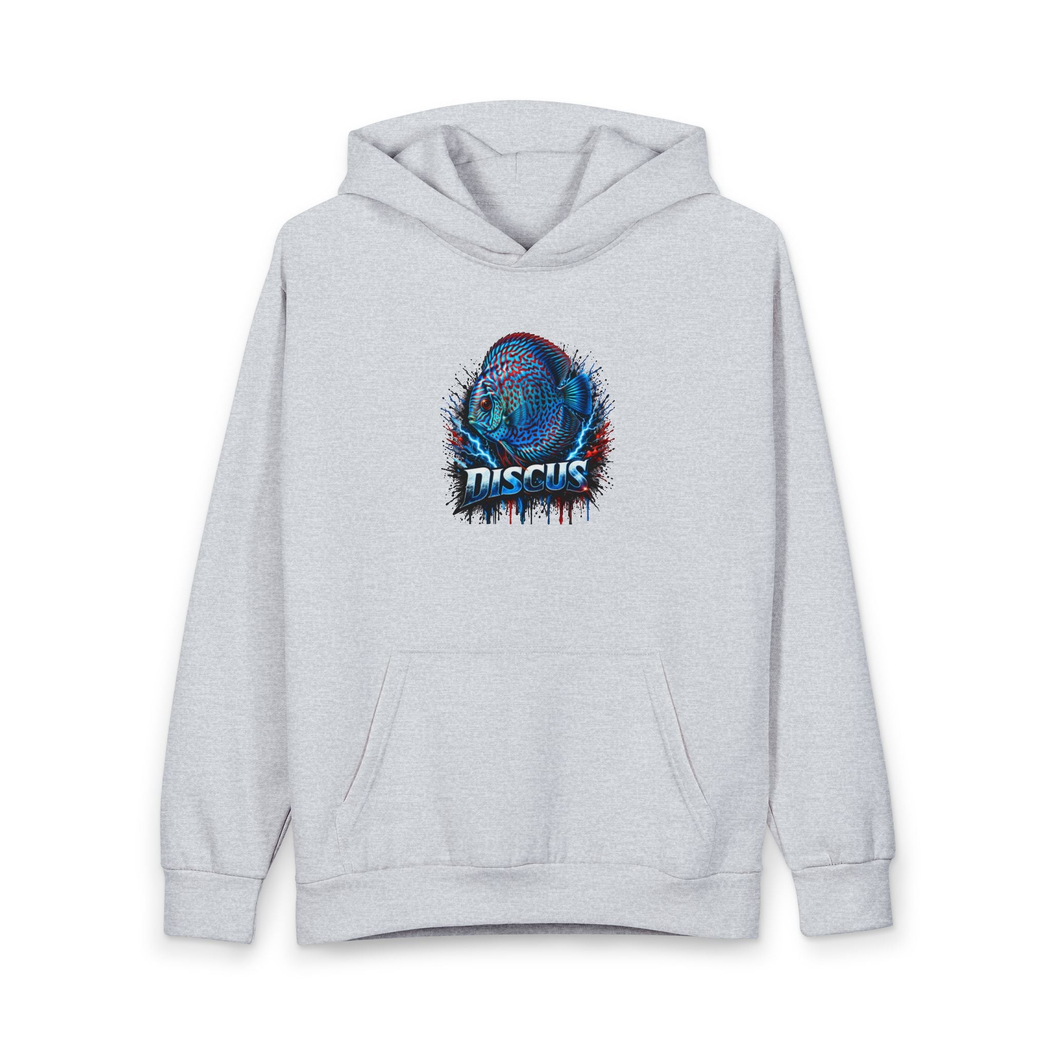 Discus Fish Graphic Hoodie — Vibrant Aquarium Tee for Fishkeepers