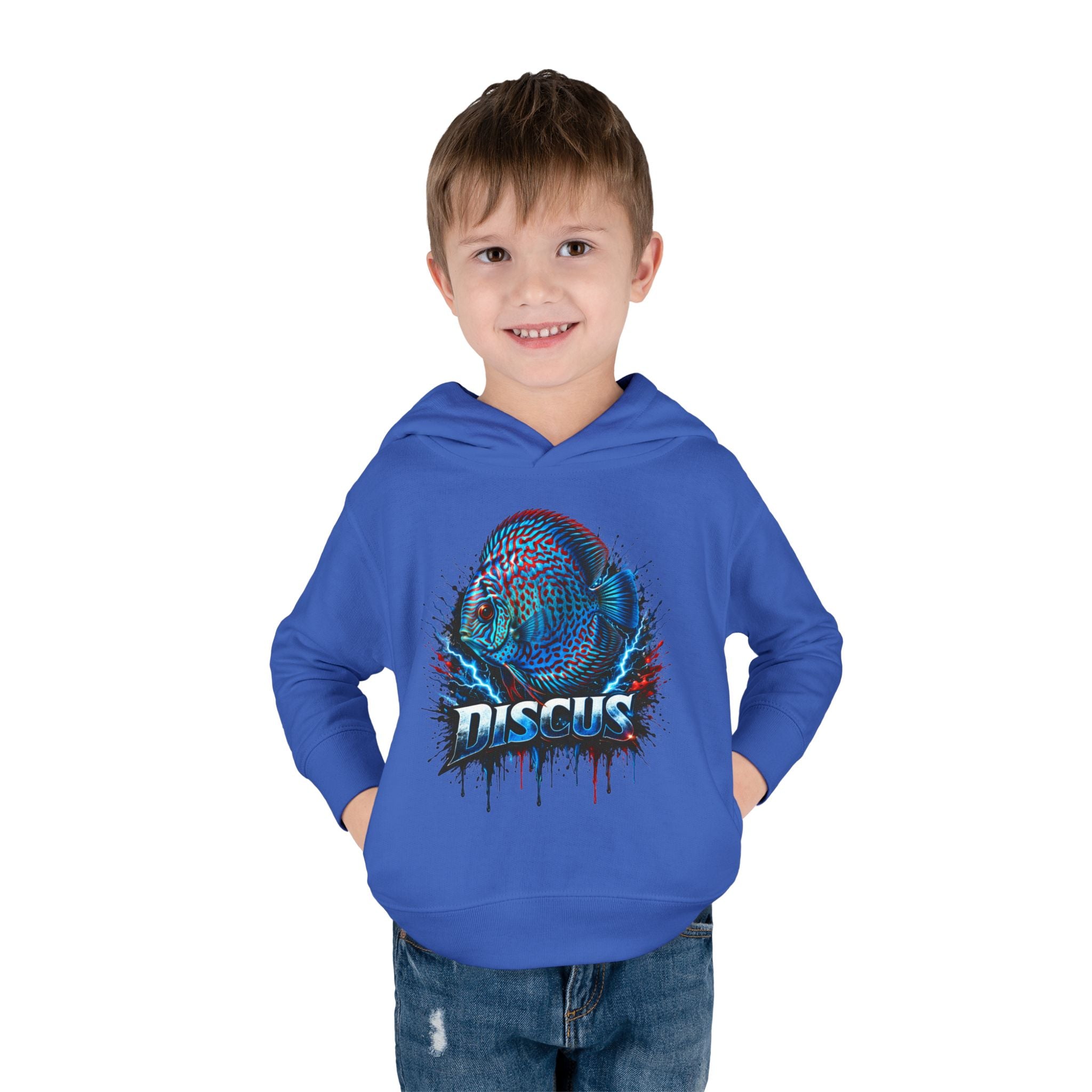 Electric Discus – Toddler Premium "Lightning" Fleece Hoodie