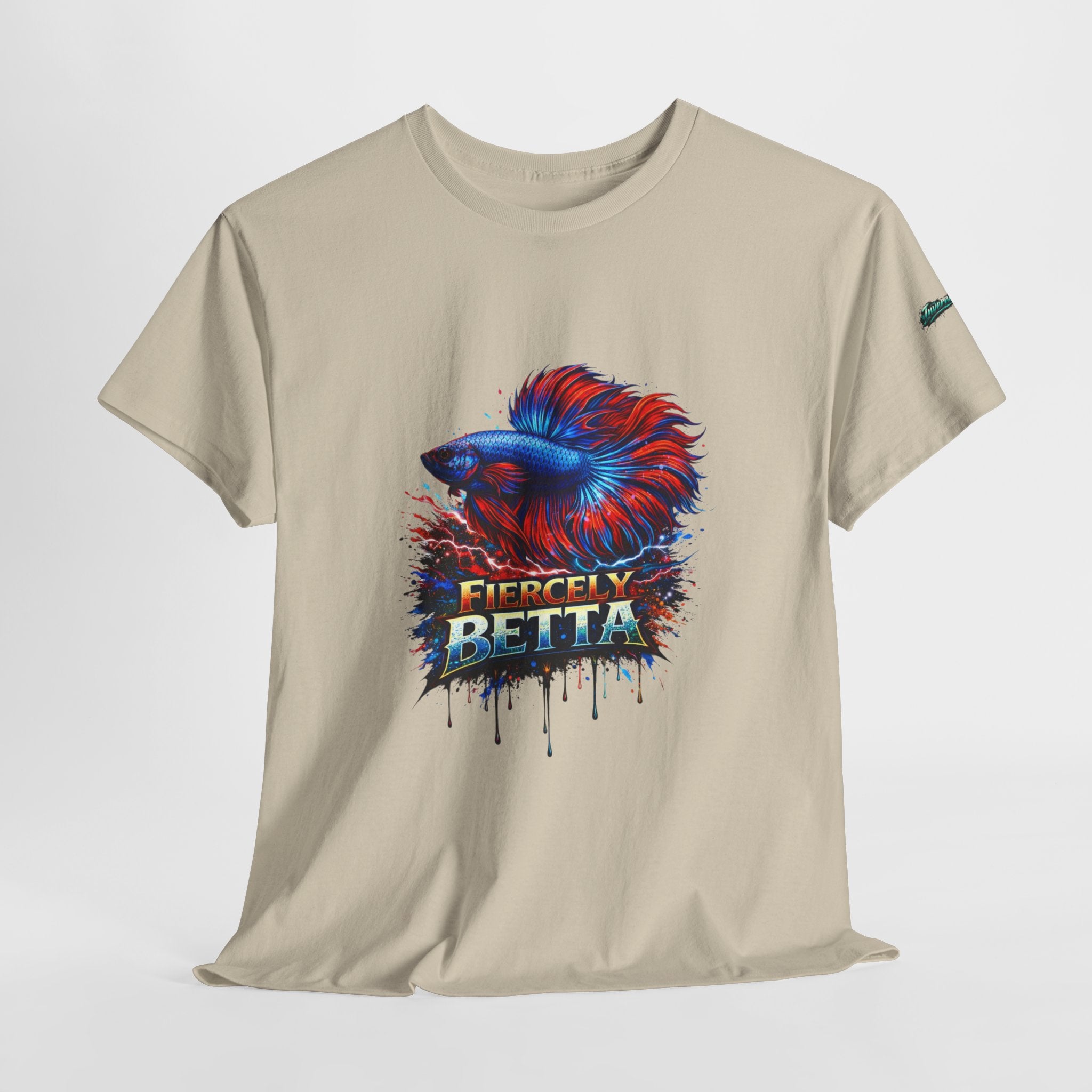 Betta Fish T-Shirt — Fiercely Betta Colorful Aquarium Fish Tee