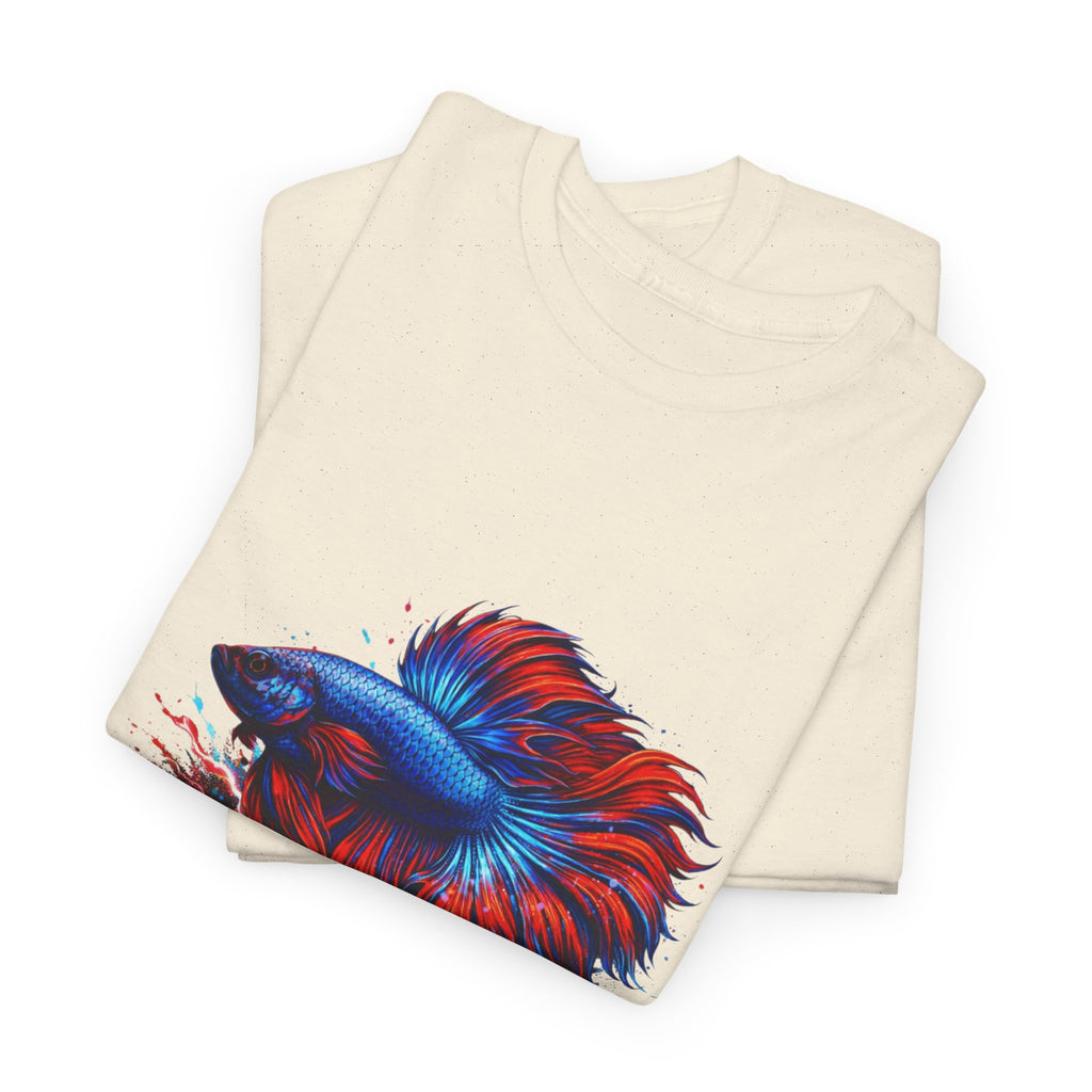 Betta Fish T-Shirt — Fiercely Betta Colorful Aquarium Fish Tee