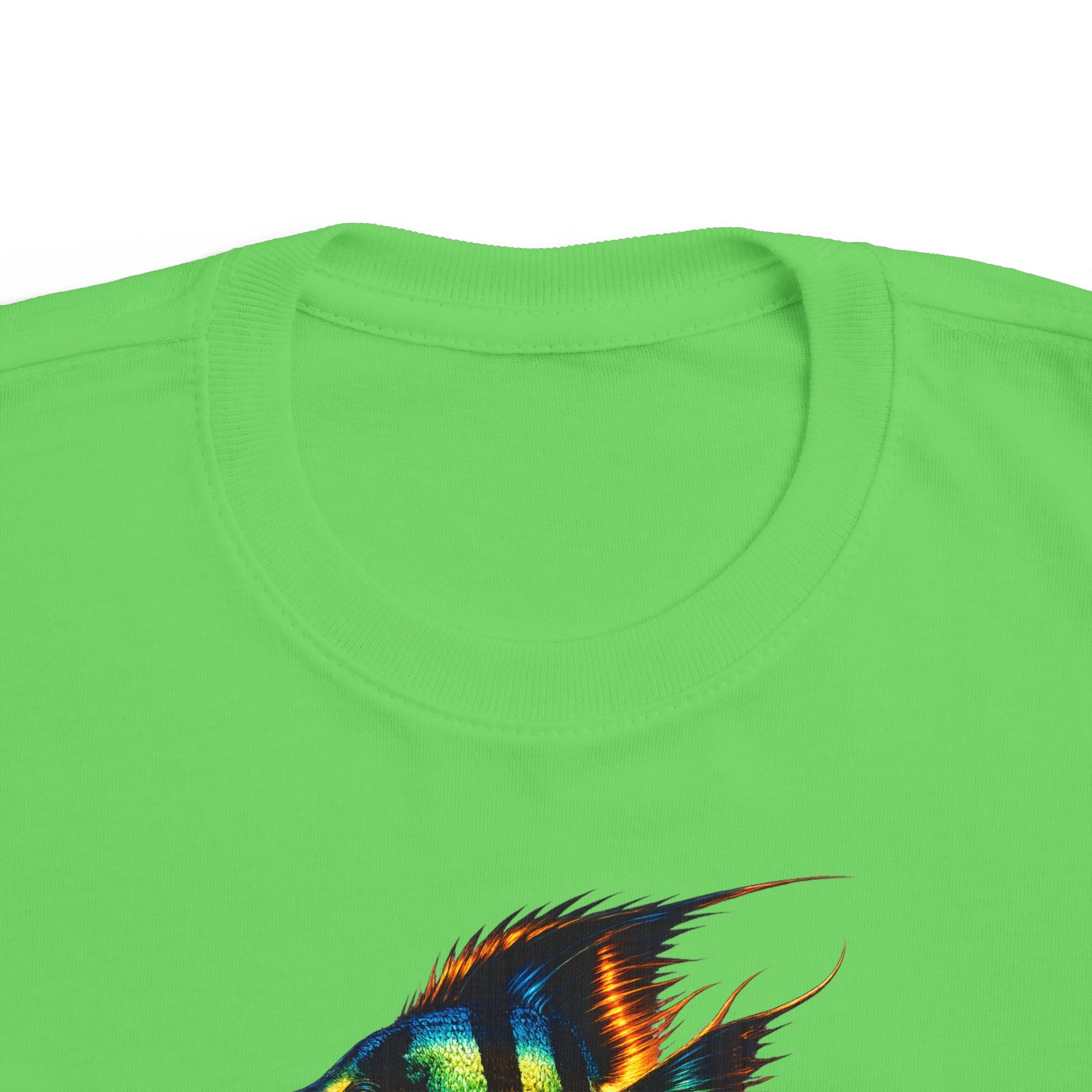 Toddler Fish Tee — Colorful Angelfish Graphic Kids Shirt