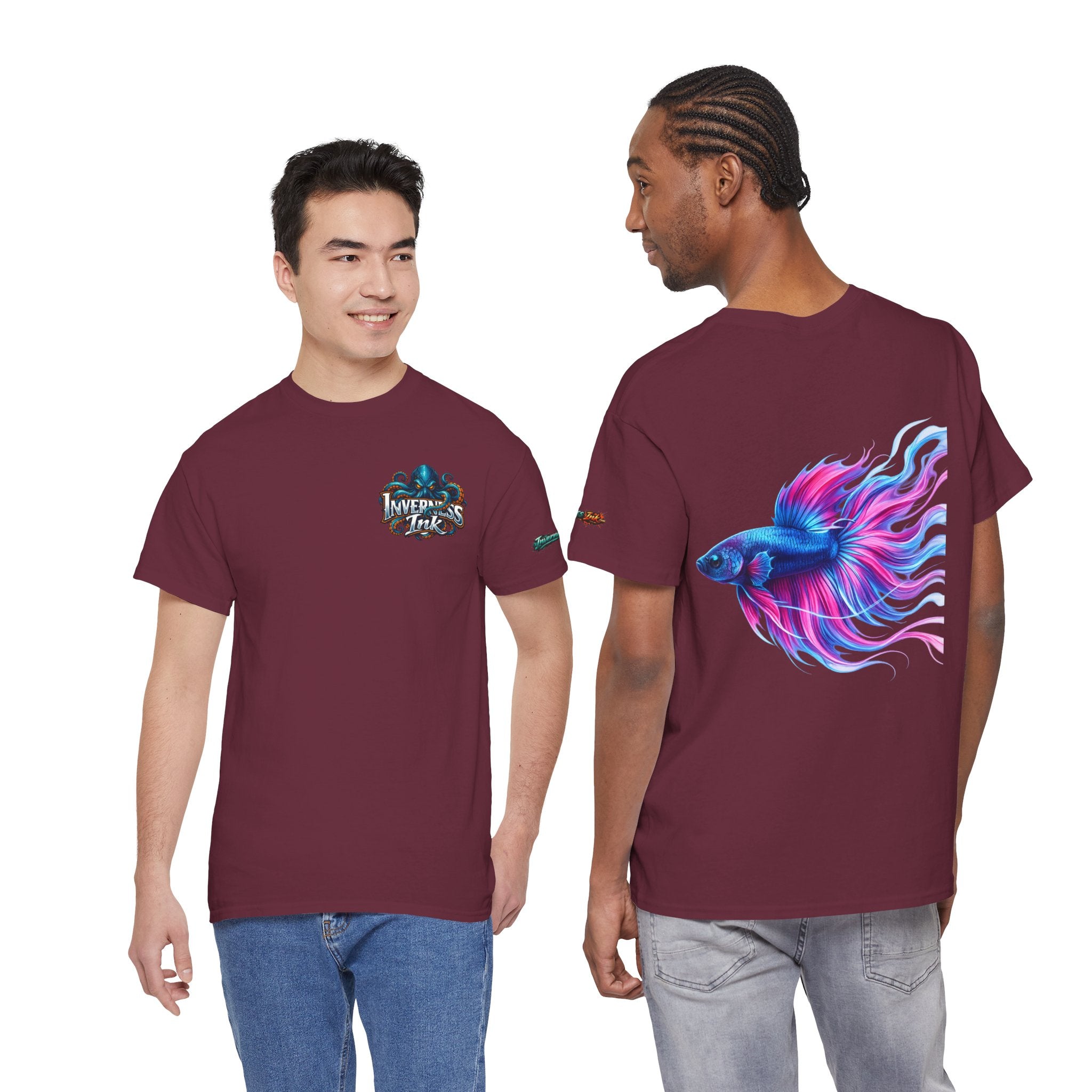 Electric Paint Betta — Classic Heavy Cotton Tee