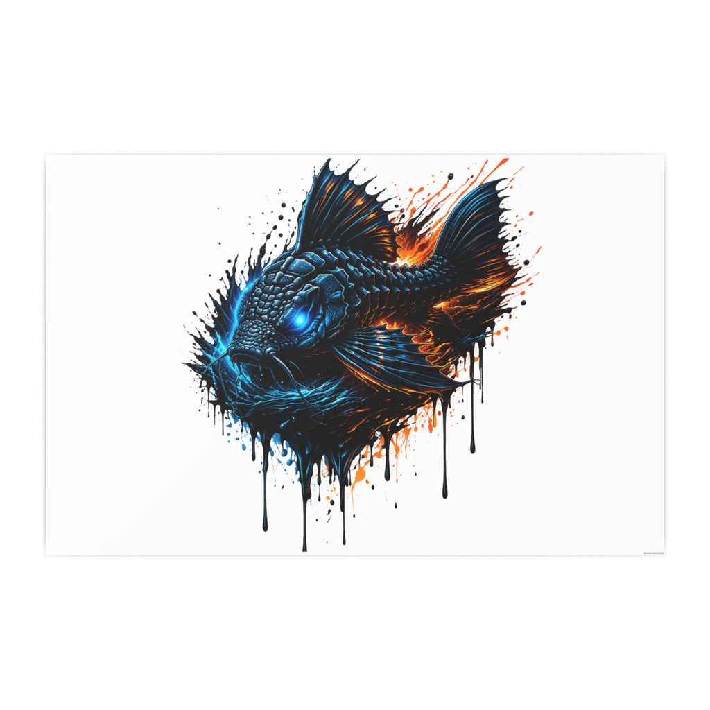 Armored Pleco L-185 – Premium Satin Photo Art Poster