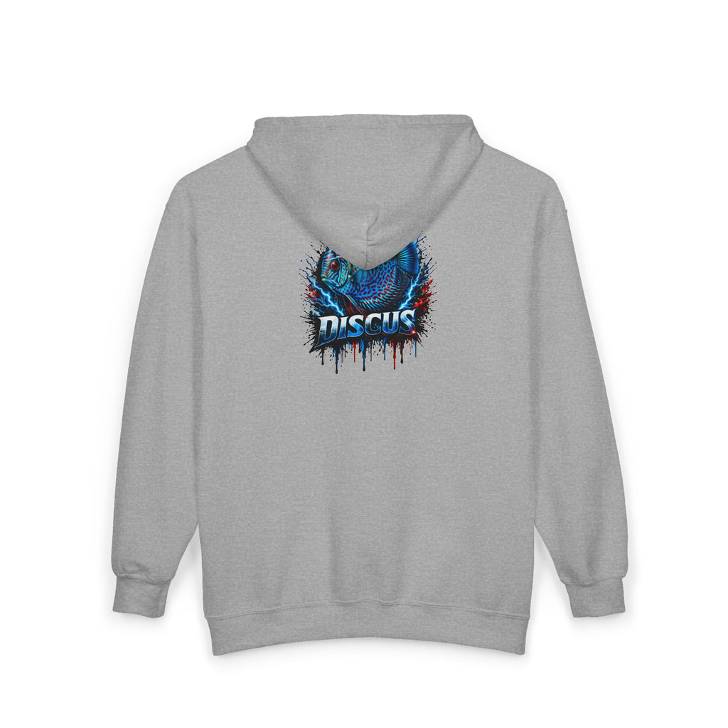 Electric Discus – Premium Full-Zip "Lightning" Hoodie