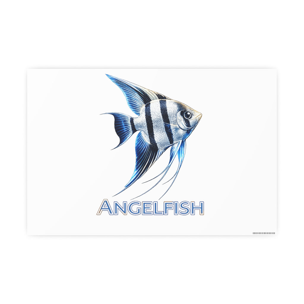 Angelfish – Premium Satin Photo Art Poster
