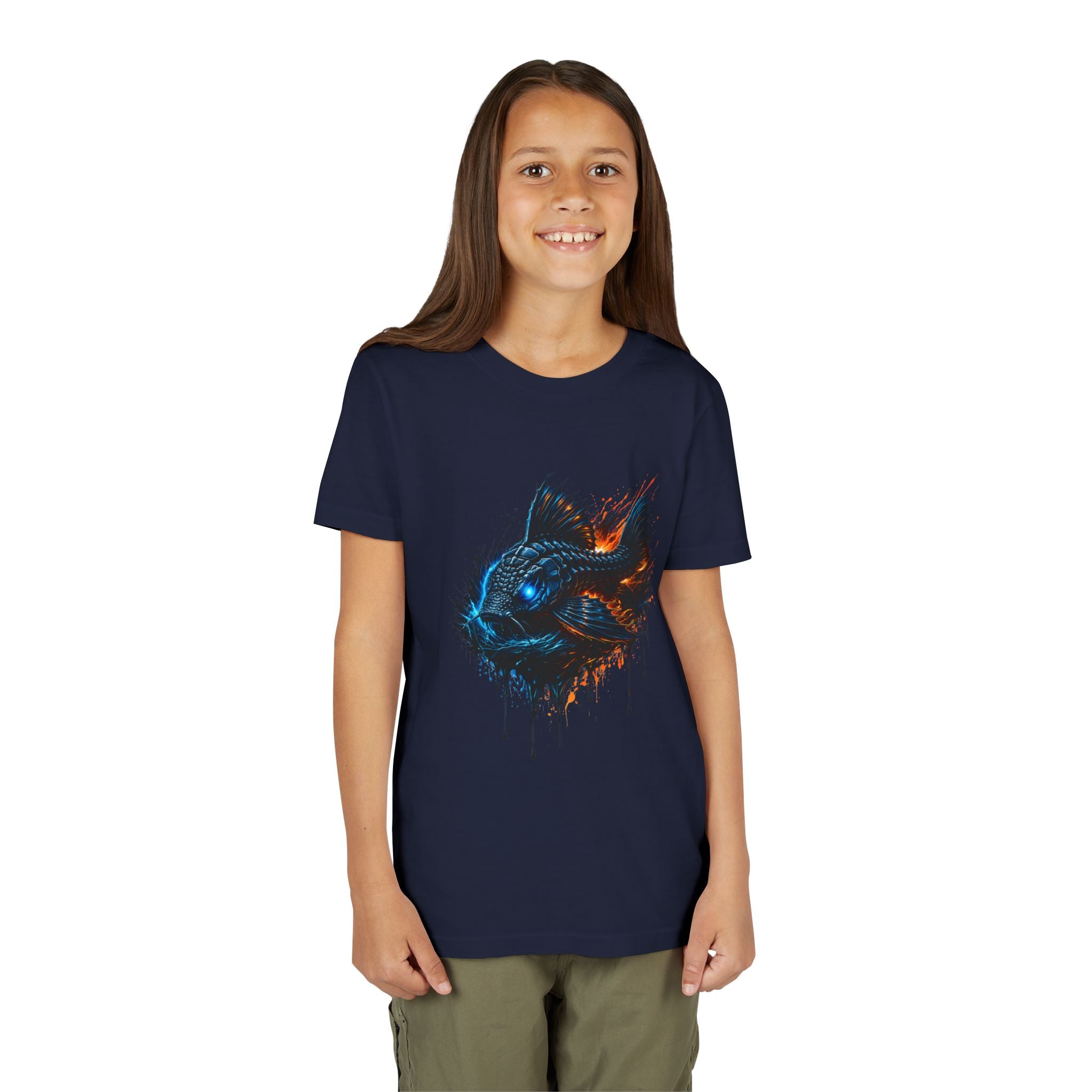 Armored Pleco L-185 – Youth Premium Fine Jersey Tee
