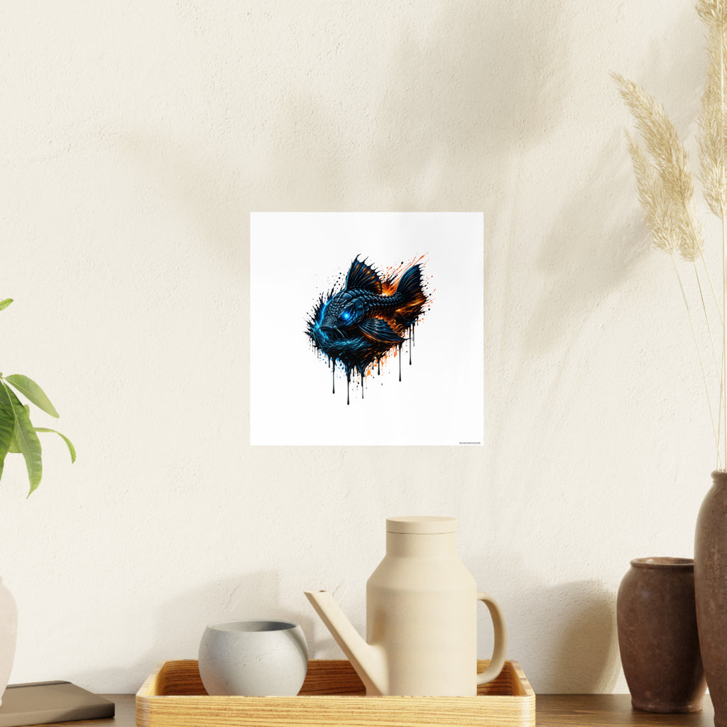 Armored Pleco L-185 – Premium Satin Photo Art Poster
