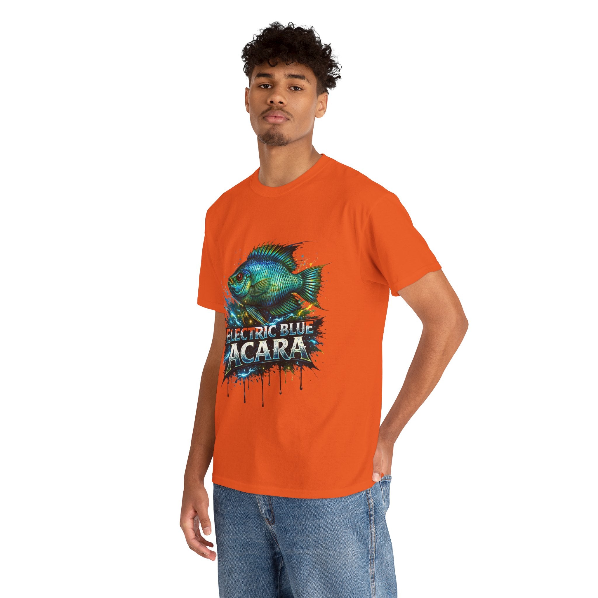 Electric Blue Acara – Premium Graphic Tee