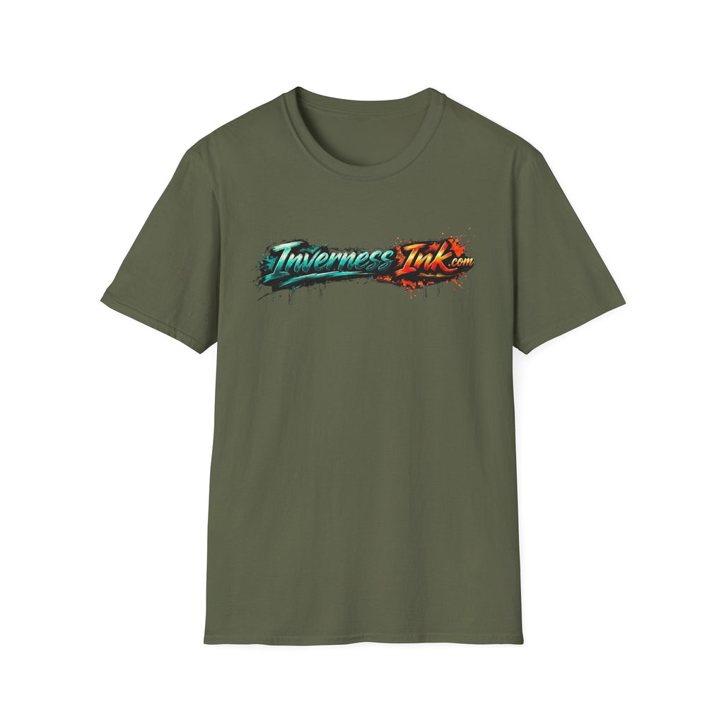 Electric Blue Acara Fish T-Shirt — Vibrant Angler Graphic Tee