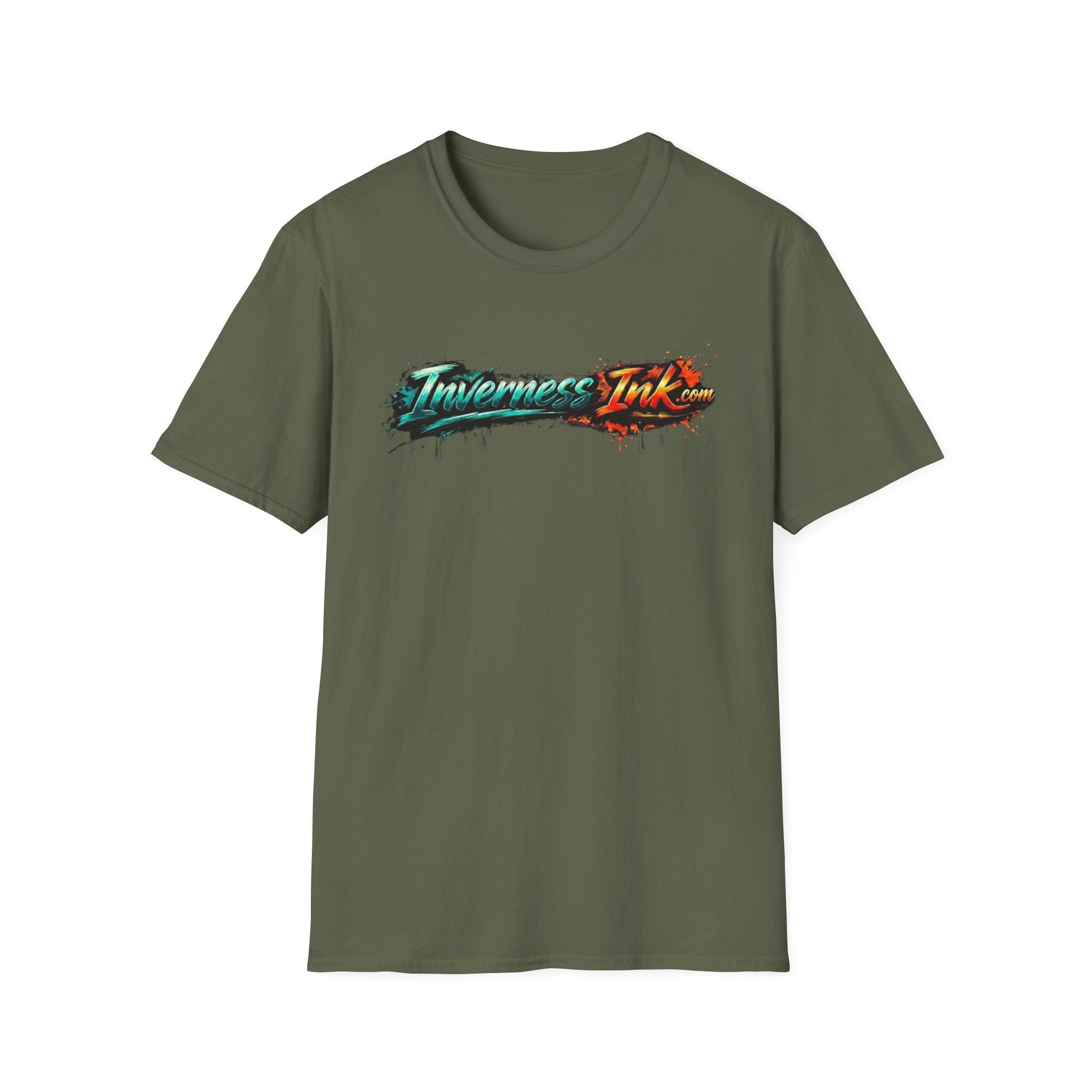 Electric Blue Acara Fish T-Shirt — Vibrant Angler Graphic Tee