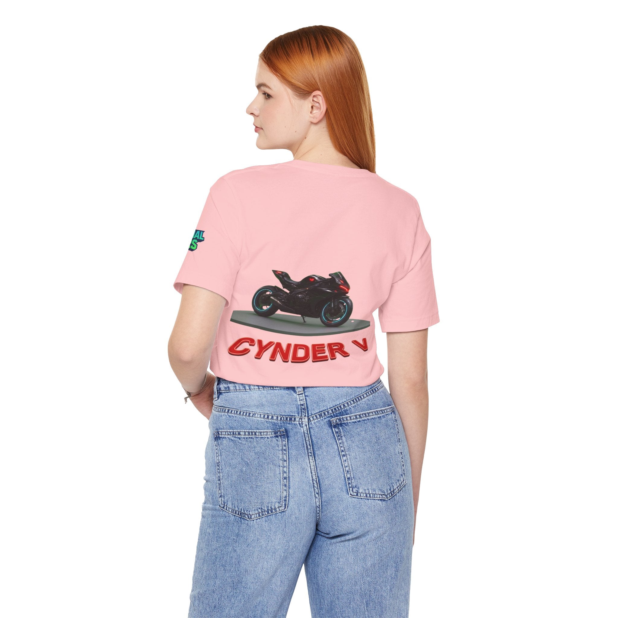 The Eternal Wars Motorcycle Tee — Cynder V Sportbike Graphic Shirt