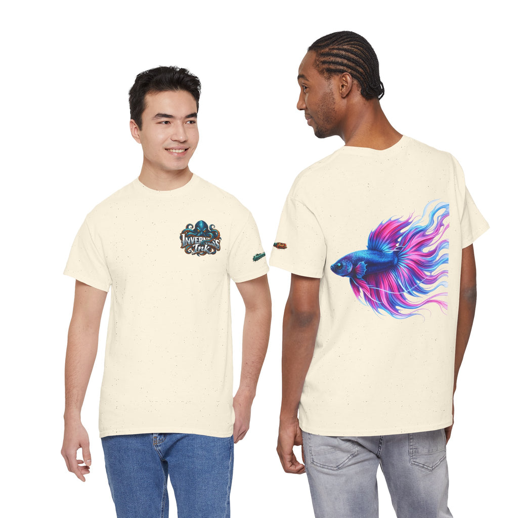 Electric Paint Betta — Classic Heavy Cotton Tee