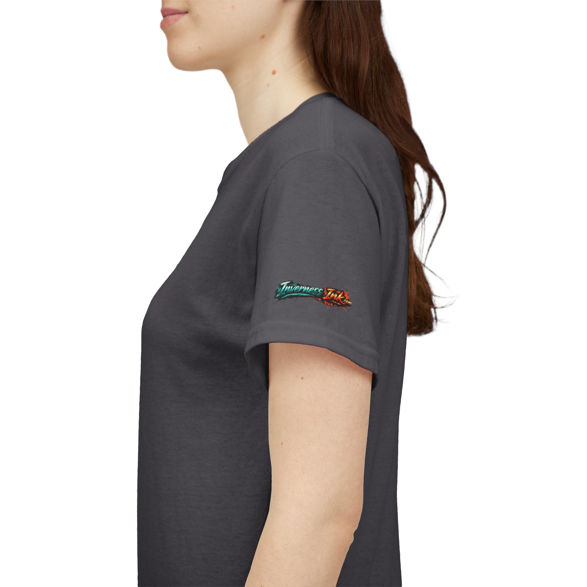 Angelfish Graphic Tee — Blue Tropical Fish Shirt