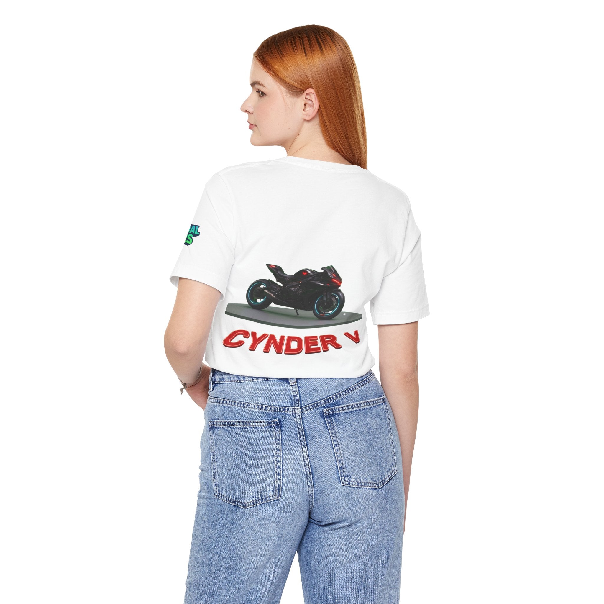 The Eternal Wars Motorcycle Tee — Cynder V Sportbike Graphic Shirt
