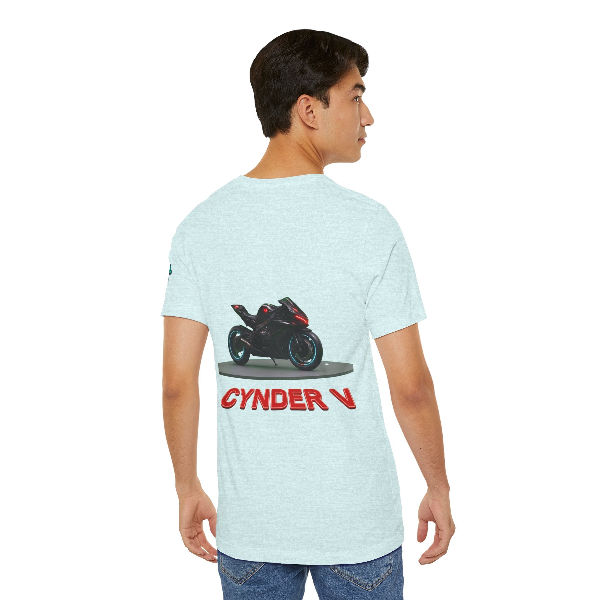 The Eternal Wars Motorcycle Tee — Cynder V Sportbike Graphic Shirt