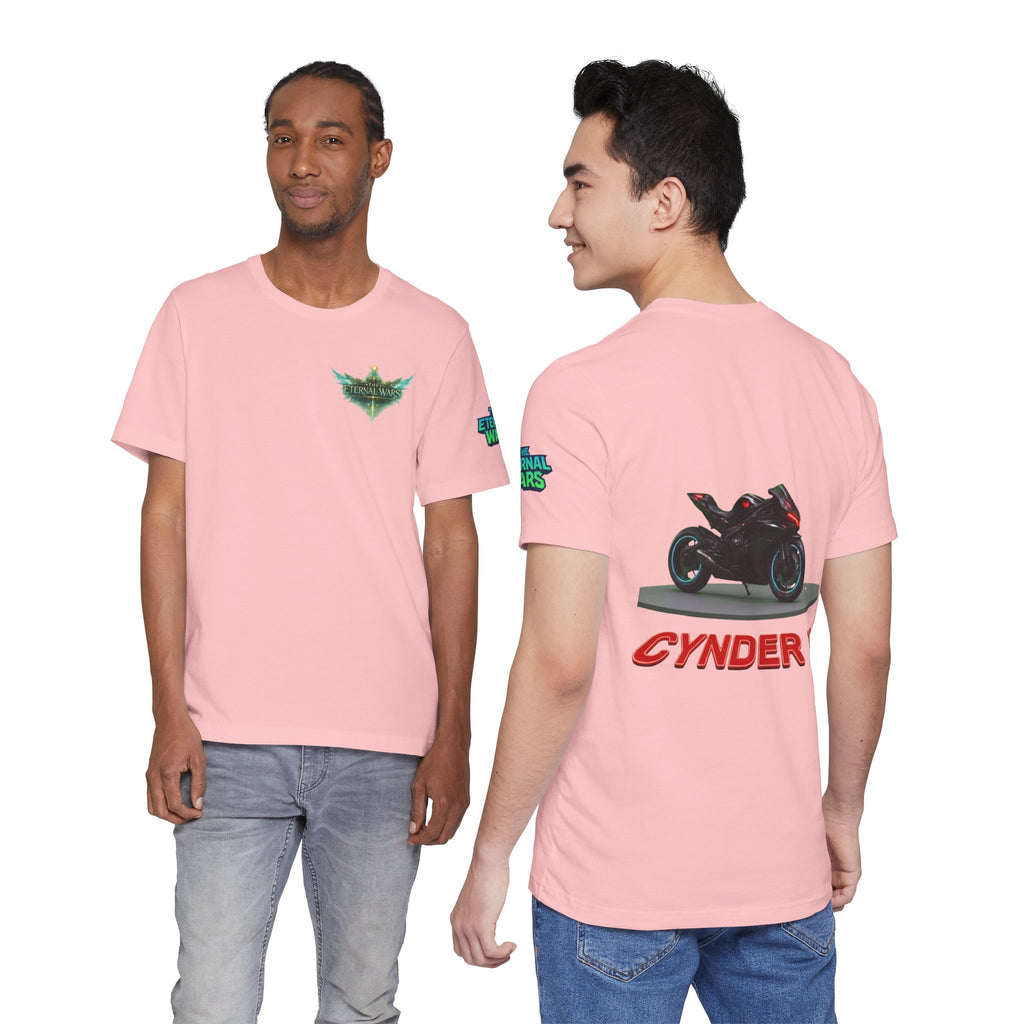 The Eternal Wars Motorcycle Tee — Cynder V Sportbike Graphic Shirt
