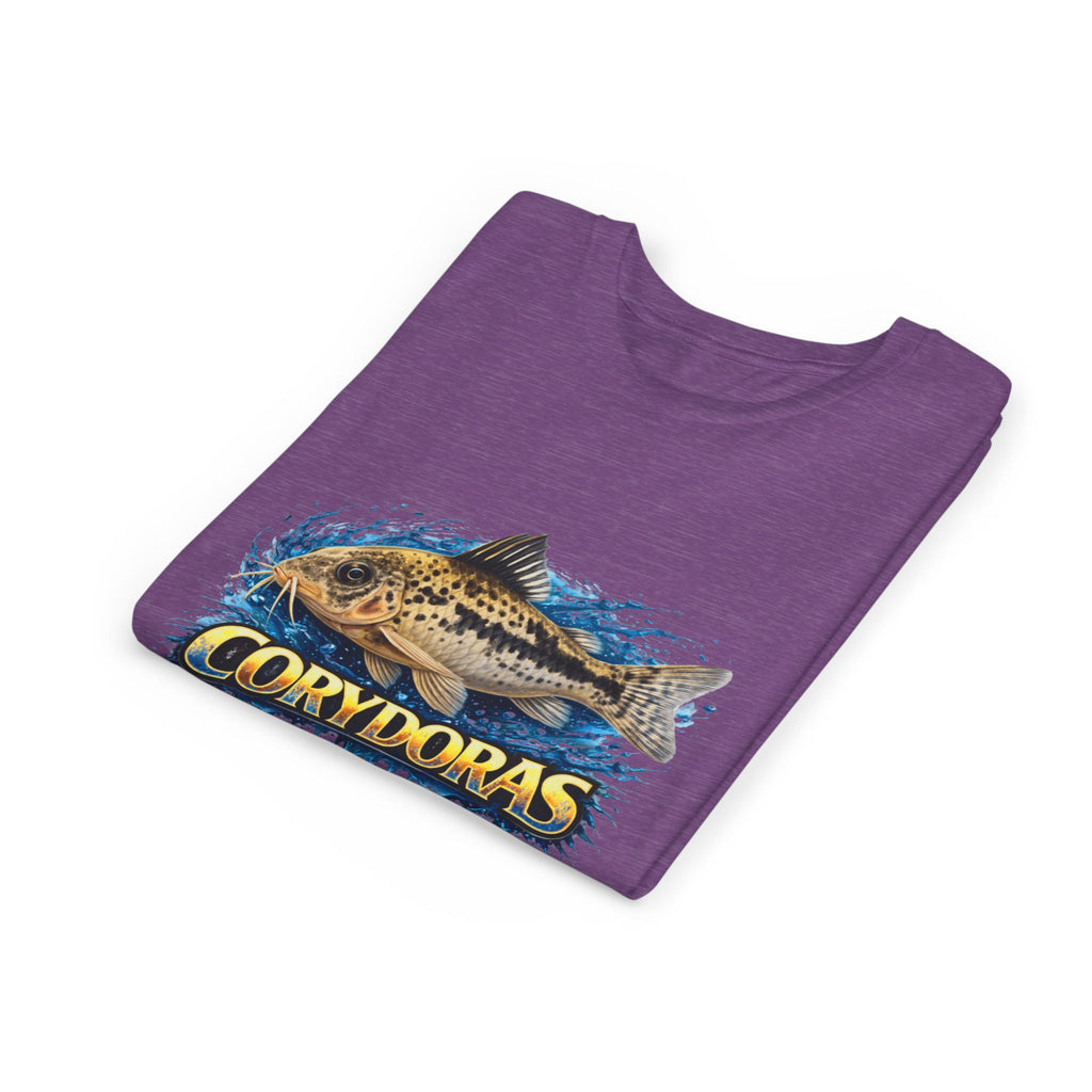 Corydoras Fish Youth Tee – Cute Aquarium Catfish Graphic Shirt