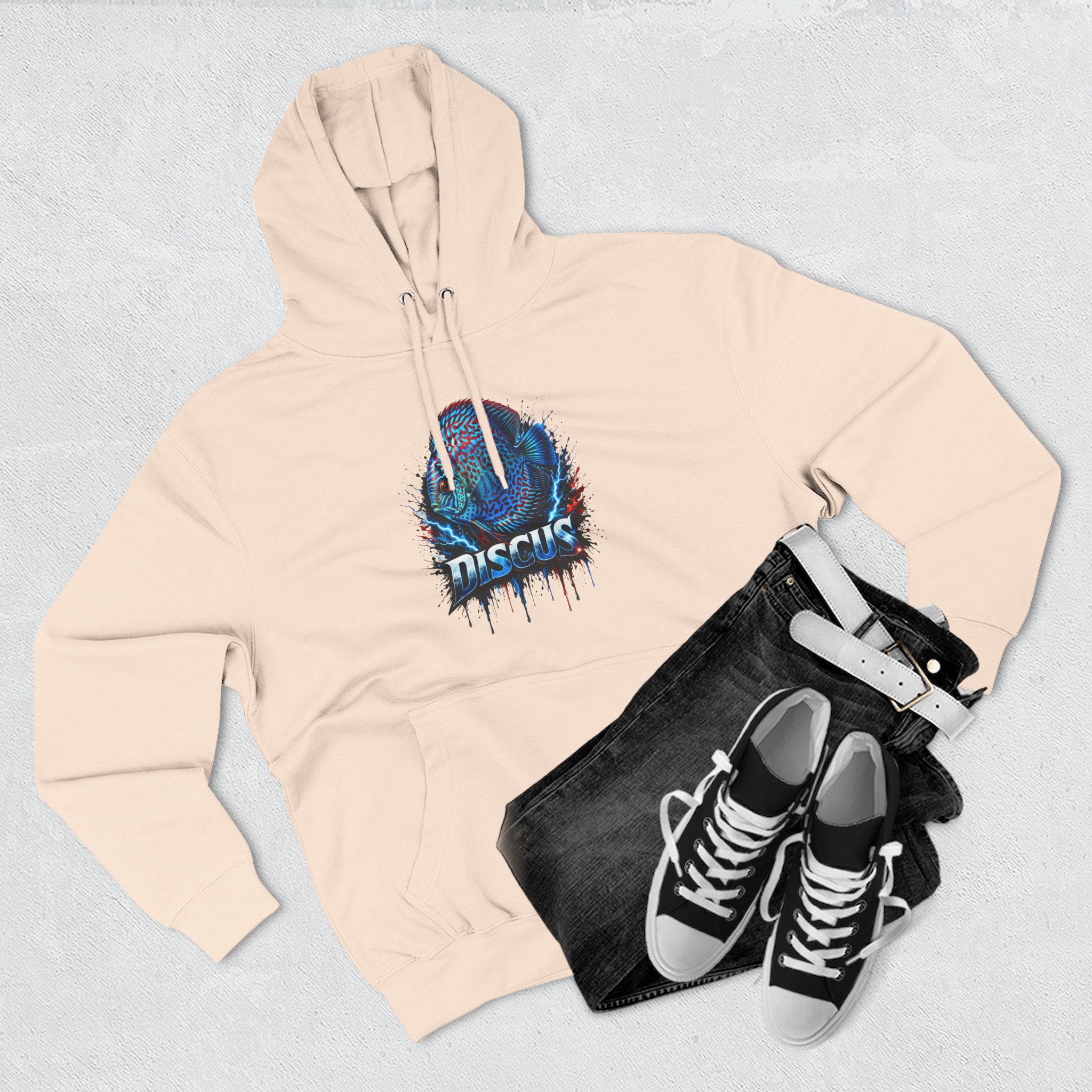 Electric Discus – Premium "Lightning" Lane Seven Hoodie