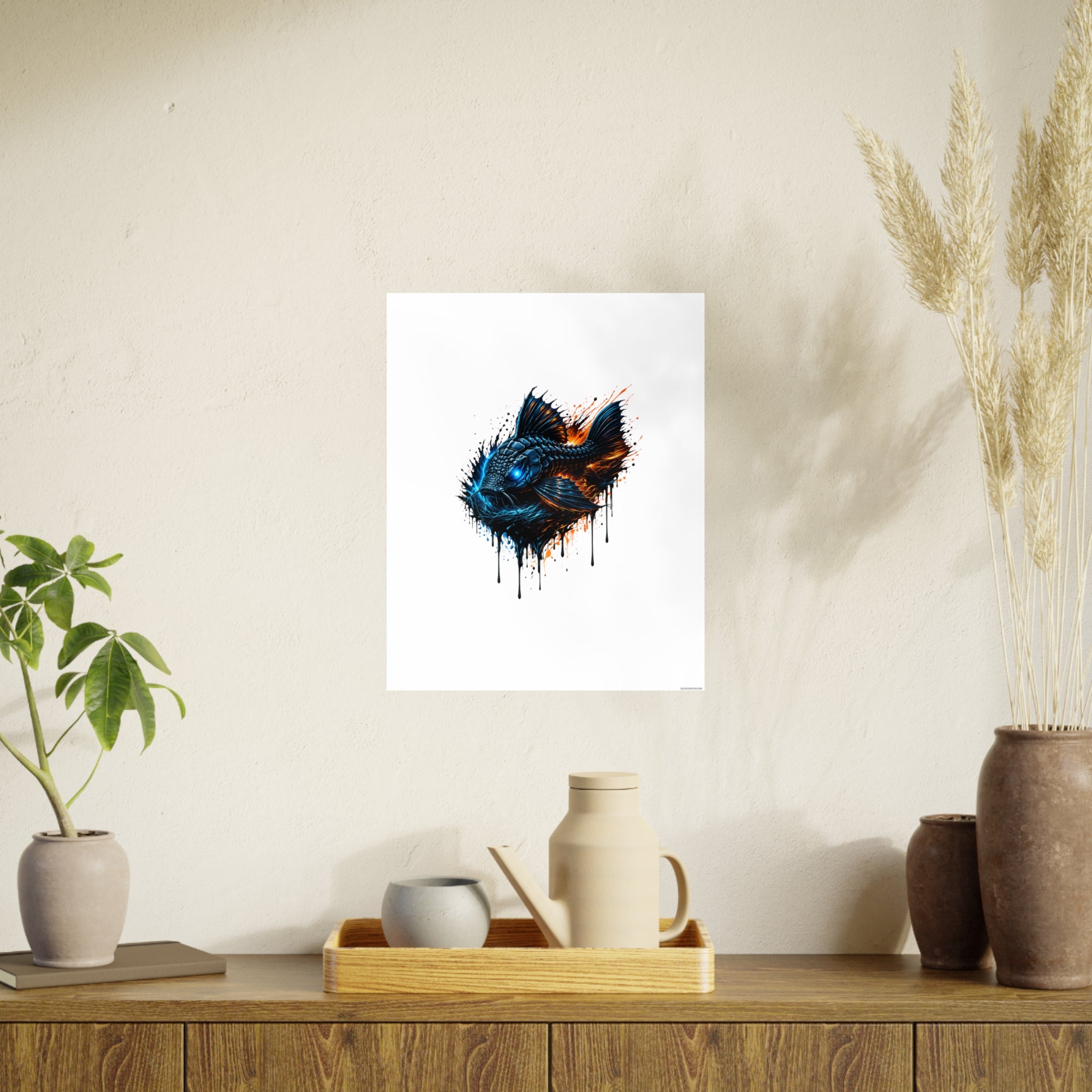 Armored Pleco L-185 – Premium Satin Photo Art Poster
