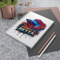 Betta Fish Spiral Notebook — Fiercely Betta Colorful Aquarium Journal