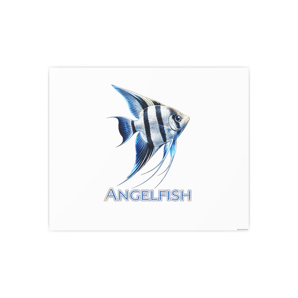 Angelfish – Premium Satin Photo Art Poster