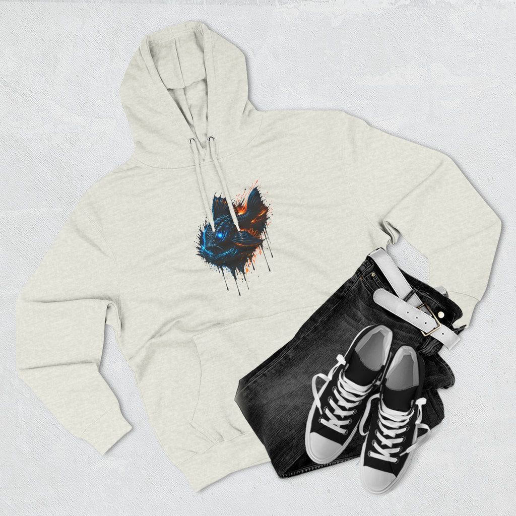 Armored Pleco L-185 – Premium Fleece Hooded Sweatshirt